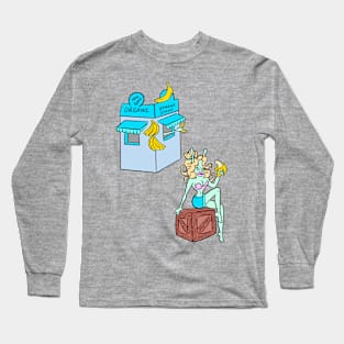 Organic Banana babe Long Sleeve T-Shirt